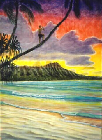 Kanaka Conch Blower by Bill Braden