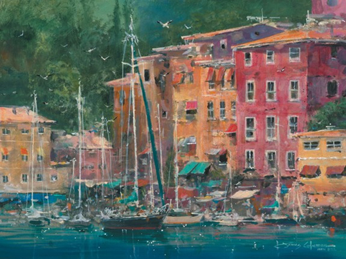 "PORTOFINO AFTERNOON" BY JAMES COLEMAN
