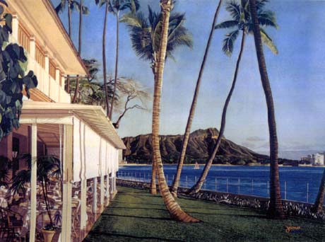 Orchids at the Halekulani Hotel