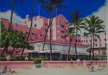 Royal Hawaiian Beach Scene