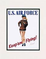 "Air Force Girl" by Garry Palm