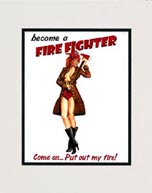 "Fire Fighter Girl" by Garry Palm