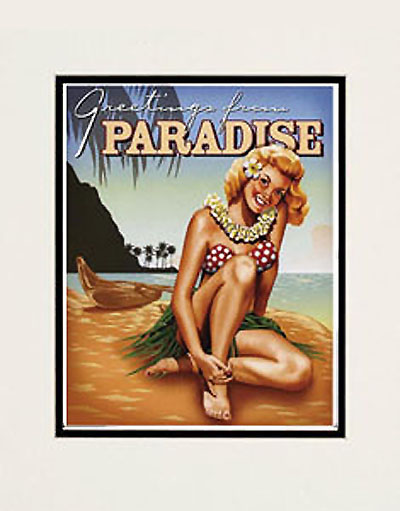 "Greetings from Paradise" by Garry Palm