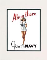 "Navy Girl" by Garry Palm