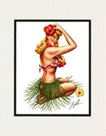 "Hibiscus Girl" by Garry Palm