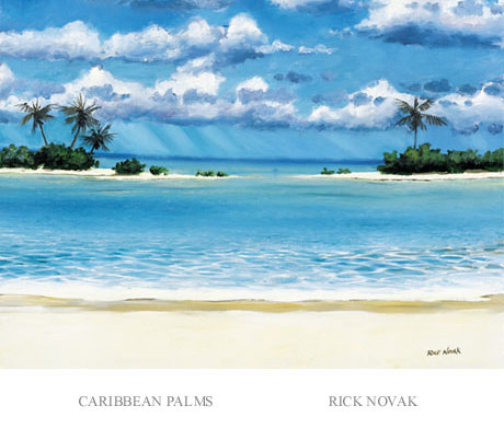 "Caribbean Palms" by Rick Novak