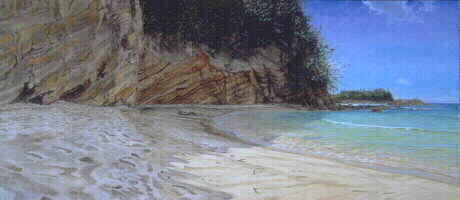 Koki Beach, Maui - Triptych left panel