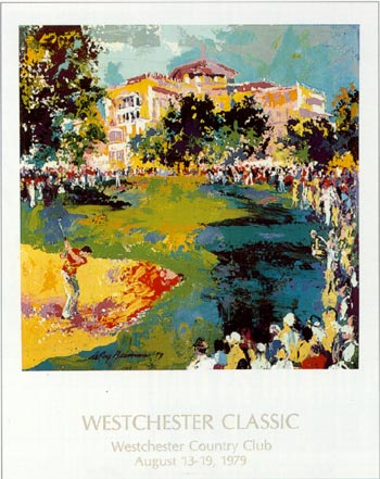 "WESTCHESTER GOLF" by Leroy Neiman