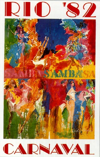 "CARNAVAL" by Leroy Neiman